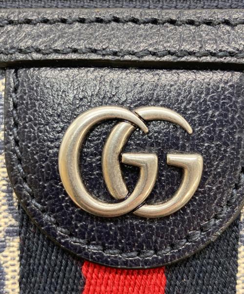 GUCCI（グッチ）GUCCI (グッチ) オフィディア GGスプリーム インターロッキングG ネイビーの古着・服飾アイテム