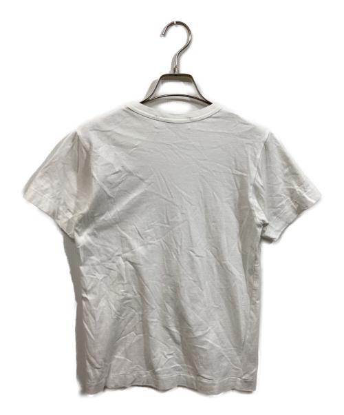 PLAY COMME des GARCONS（プレイコムデギャルソン）PLAY COMME des GARCONS (プレイコムデギャルソン) ハートロゴTシャツ ホワイト サイズ:SIZE Mの古着・服飾アイテム