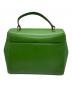 MICHAEL KORS (マイケル・コース) Mott MEDIUM Leather Satchel BAG グリーン：7000円
