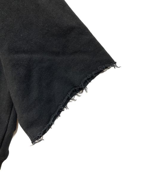 Saint Laurent Paris（サンローランパリ）Saint Laurent Paris (サンローランパリ) ロゴプリントクロップドスウェット ブラック サイズ:Sの古着・服飾アイテム