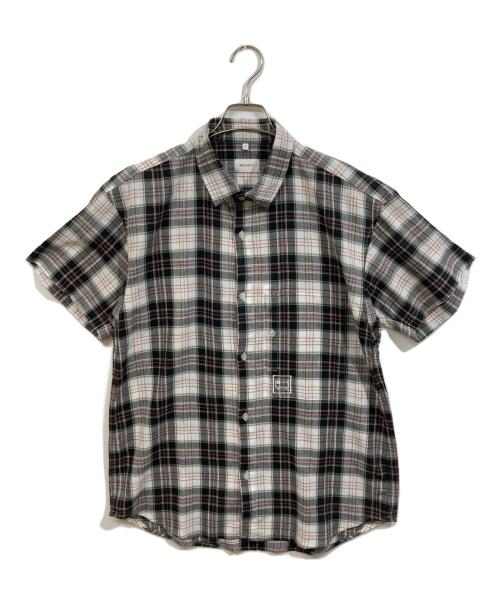 WOOLRICH（ウールリッチ）WOOLRICH (ウールリッチ) BAXTER LIGHTWEIGHT SHORT SLEEVE SHIRT ブラック サイズ:SIZE Lの古着・服飾アイテム