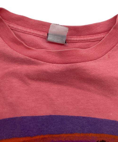 Patagonia（パタゴニア）Patagonia (パタゴニア) グラフィックプリントTシャツ ピンク サイズ:サイズ表記無しの古着・服飾アイテム