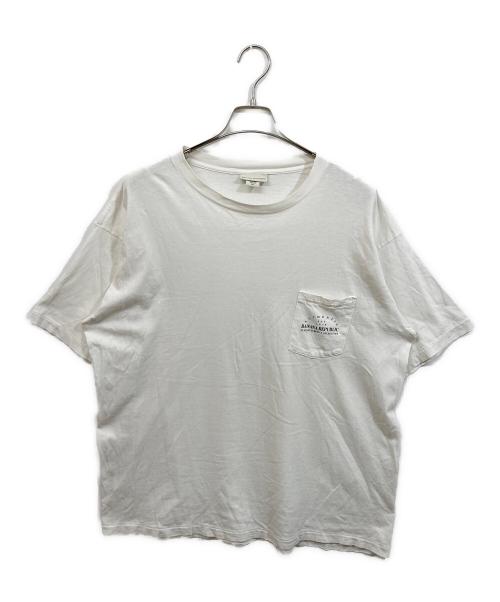 BANANA REPUBLIC（バナナリパブリック）BANANA REPUBLIC (バナナリパブリック) 90‘SプリントTシャツ ホワイト サイズ:XXLの古着・服飾アイテム