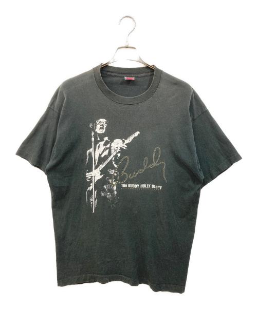 BUDDY HOLLY（バディ ホリー）BUDDY HOLLY (バディ ホリー) ヴィンテージムービーTシャツ ブラック サイズ:XLの古着・服飾アイテム