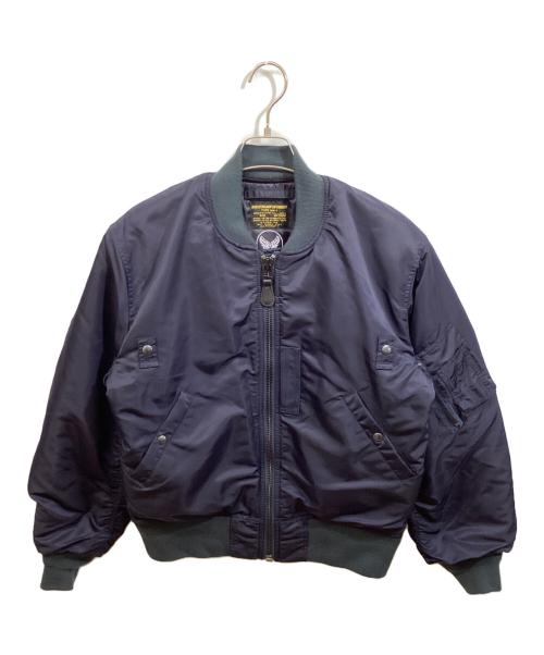 waiper（ワイパー）WAIPER (ワイパー) フライトジャケット ネイビー サイズ:Mの古着・服飾アイテム