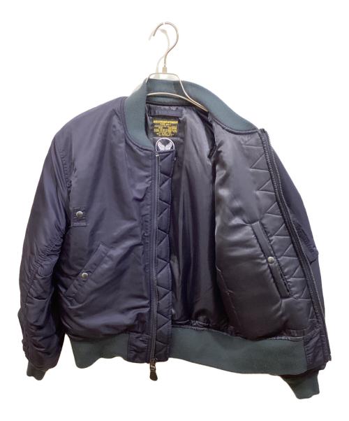 waiper（ワイパー）WAIPER (ワイパー) フライトジャケット ネイビー サイズ:Mの古着・服飾アイテム