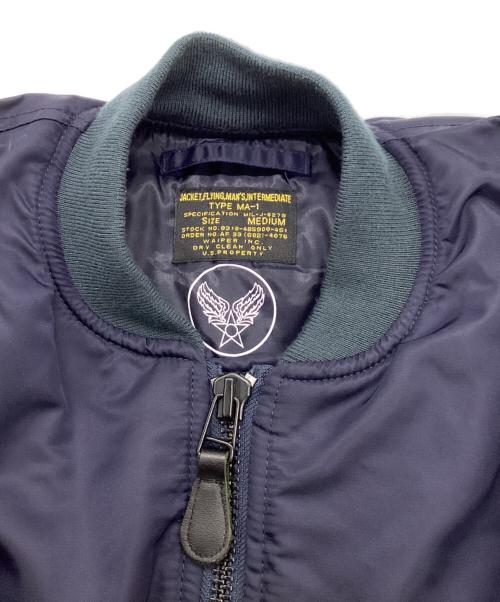 waiper（ワイパー）WAIPER (ワイパー) フライトジャケット ネイビー サイズ:Mの古着・服飾アイテム