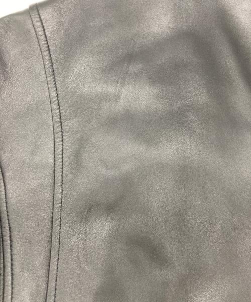 JOURNAL STANDARD（ジャーナルスタンダード）JOURNAL STANDARD (ジャーナルスタンダード) シープスキンレザーライダースジャケット ブラック サイズ:Sの古着・服飾アイテム