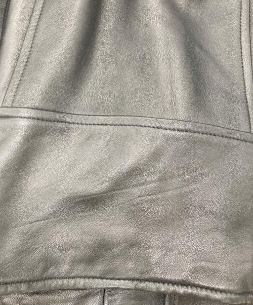 JOURNAL STANDARD（ジャーナルスタンダード）JOURNAL STANDARD (ジャーナルスタンダード) シープスキンレザーライダースジャケット ブラック サイズ:Sの古着・服飾アイテム