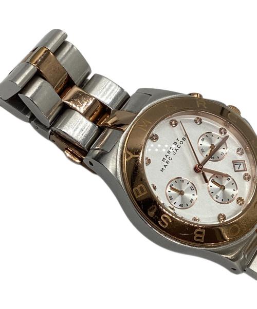 Marc by Marc Jacobs（マークバイマークジェイコブス）Marc by Marc Jacobs (マークバイマークジェイコブス) Blade Chrono シルバーの古着・服飾アイテム
