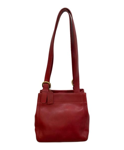 COACH（コーチ）COACH (コーチ) トートバッグ レッドの古着・服飾アイテム
