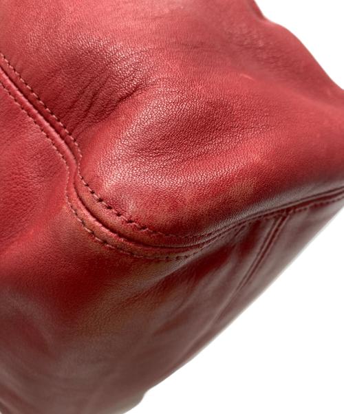 COACH（コーチ）COACH (コーチ) トートバッグ レッドの古着・服飾アイテム