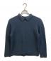 Haat（ハート）の古着「ニットポロシャツ」｜ネイビー