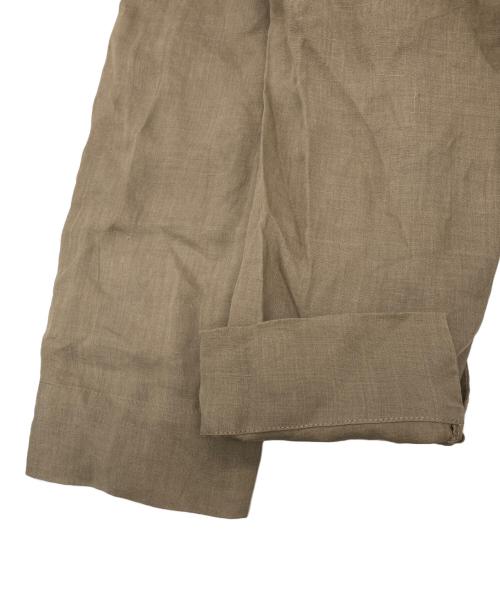 BASCO（バスコ）BASCO (バスコ) リネンシャツワンピース ベージュ サイズ:2の古着・服飾アイテム
