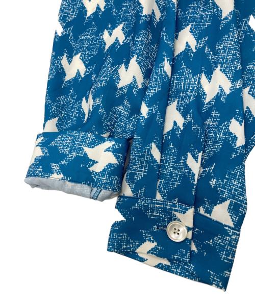 provoke（プロヴォーク）provoke (プロヴォーク) BEAUTY&YOUTH UNITED ARROWS (ビューティーアンドユースユナイテッドアローズ) 別注ハーフジップロングワンピース ブルー サイズ:Freeの古着・服飾アイテム