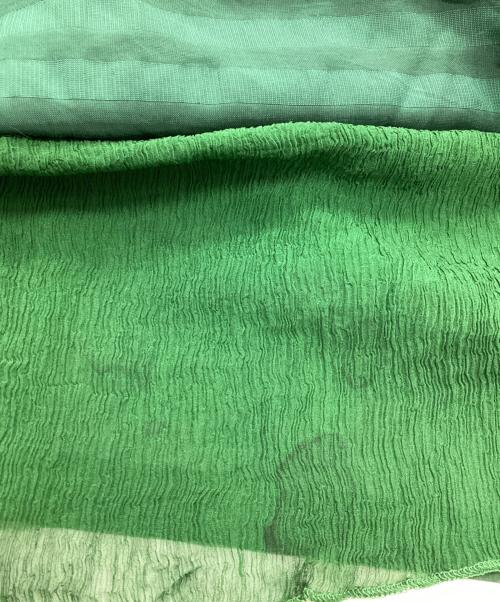 UNDERCOVERISM（アンダーカバーイズム）UNDERCOVERISM (アンダーカバーイズム) 切替ワンピース グリーン サイズ:１の古着・服飾アイテム
