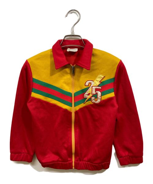 GUCCI（グッチ）GUCCI (グッチ) セットアップジャージ レッド×イエロー サイズ:6の古着・服飾アイテム