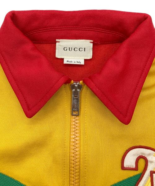 GUCCI（グッチ）GUCCI (グッチ) セットアップジャージ レッド×イエロー サイズ:6の古着・服飾アイテム