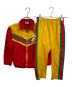 GUCCI（グッチ）の古着「セットアップジャージ」｜レッド×イエロー