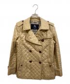 BURBERRY LONDONバーバリーロンドン）の古着「キルティングコート」｜ベージュ