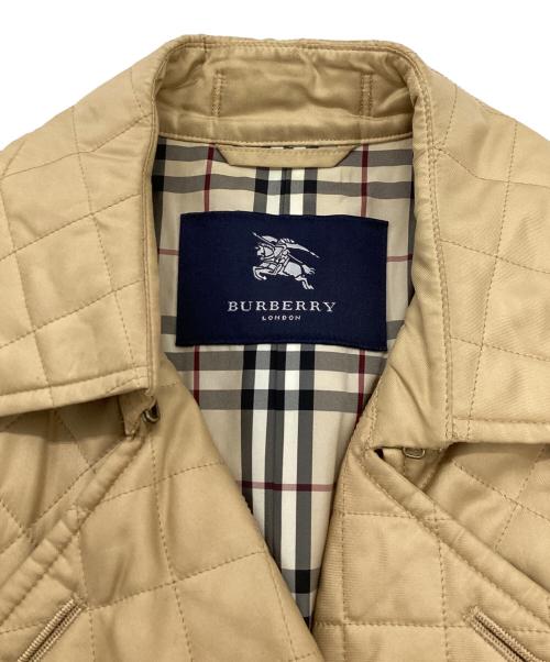 BURBERRY LONDON（バーバリーロンドン）BURBERRY LONDON (バーバリーロンドン) キルティングコート ベージュ サイズ:SIZE 9の古着・服飾アイテム