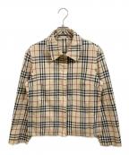 BURBERRY LONDONバーバリーロンドン）の古着「ノバチェックジャケット」｜ベージュ