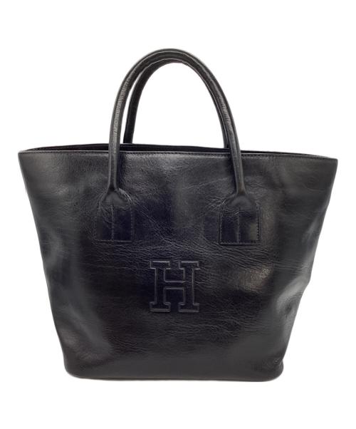 HIROFU（ヒロフ）HIROFU (ヒロフ) ロゴレザートートバッグの古着・服飾アイテム