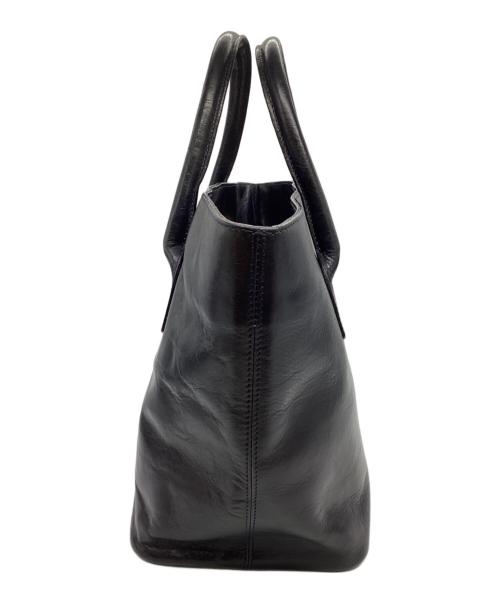 HIROFU（ヒロフ）HIROFU (ヒロフ) ロゴレザートートバッグの古着・服飾アイテム