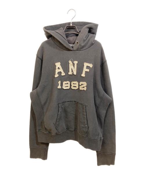 Abercrombie & Fitch（アバクロンビー アンド フィッチ）Abercrombie & Fitch (アバクロンビー アンド フィッチ) ロゴパーカー ブラウン サイズ:Lの古着・服飾アイテム