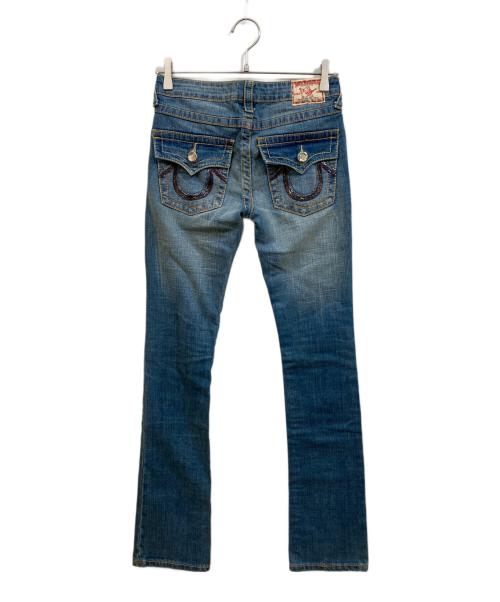 TRUE RELIGION（トゥルー レリジョン）TRUE RELIGION (トゥルー レリジョン) ブーツカットジーンズ インディゴ サイズ:28の古着・服飾アイテム