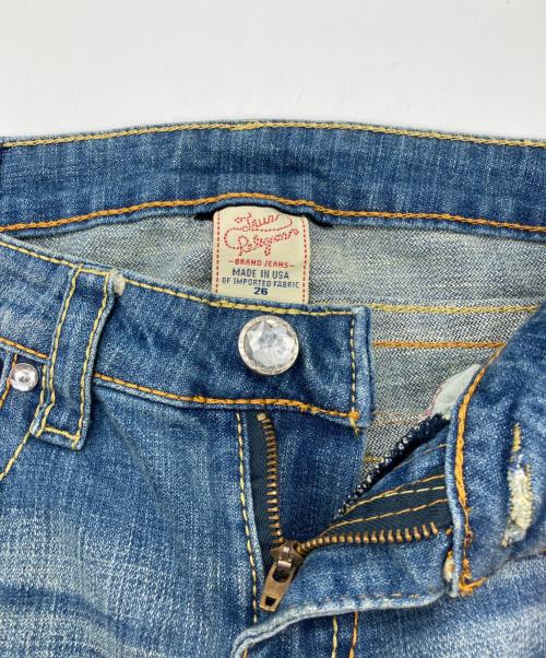 TRUE RELIGION（トゥルー レリジョン）TRUE RELIGION (トゥルー レリジョン) ブーツカットジーンズ インディゴ サイズ:28の古着・服飾アイテム
