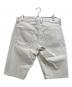 DIESEL (ディーゼル) ハーフパンツ ホワイト サイズ:76cm (W30)：5000円