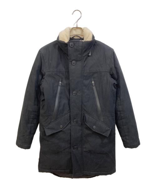 MICHAEL KORS（マイケル・コース）MICHAEL KORS (マイケル・コース) Faux Fur-Trim Cotton Blend Parka ブラック サイズ:XSの古着・服飾アイテム
