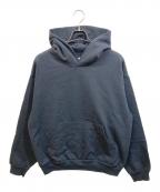 LOS ANGELES APPARELロサンゼルスアパレル）の古着「14OZパーカー」｜ブラック