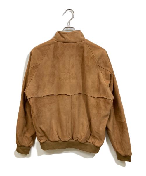 BARACUTA（バラクータ）BARACUTA (バラクータ) ゴートスエードハリントンジャケット ブラウン サイズ:44の古着・服飾アイテム