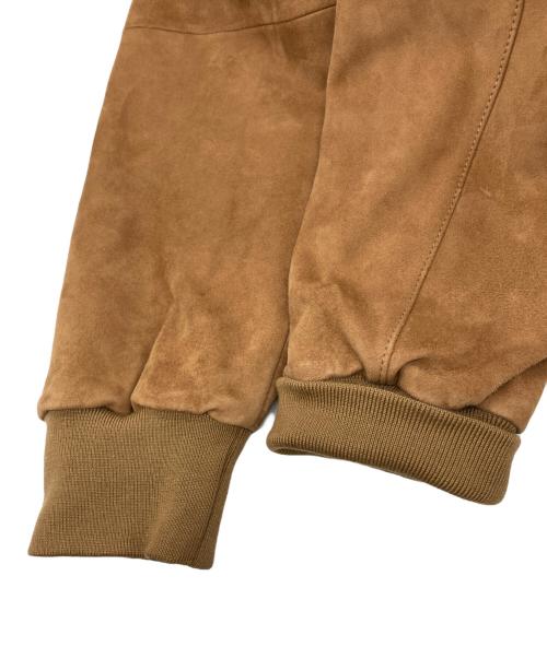 BARACUTA（バラクータ）BARACUTA (バラクータ) ゴートスエードハリントンジャケット ブラウン サイズ:44の古着・服飾アイテム