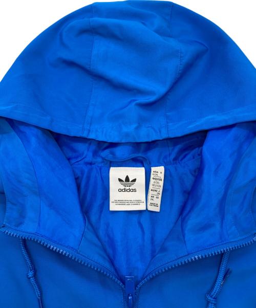 adidas（アディダス）adidas (アディダス) アディカラートレフォイル ウインドブレーカー ブルー サイズ:XXLの古着・服飾アイテム