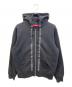 Supreme（シュプリーム）の古着「Topline Zip Up Sweatshirt」｜ブラック