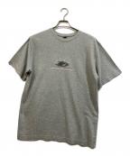OAKLEYオークリー）の古着「アイコンロゴプリントオールドTシャツ」｜グレー