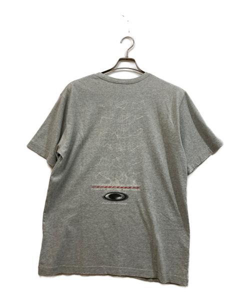 OAKLEY（オークリー）OAKLEY (オークリー) アイコンロゴプリントオールドTシャツ グレー サイズ:SIZE Lの古着・服飾アイテム