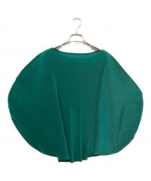 PLEATS PLEASE（プリーツプリーズ）の古着「バルーンカットソー」｜グリーン