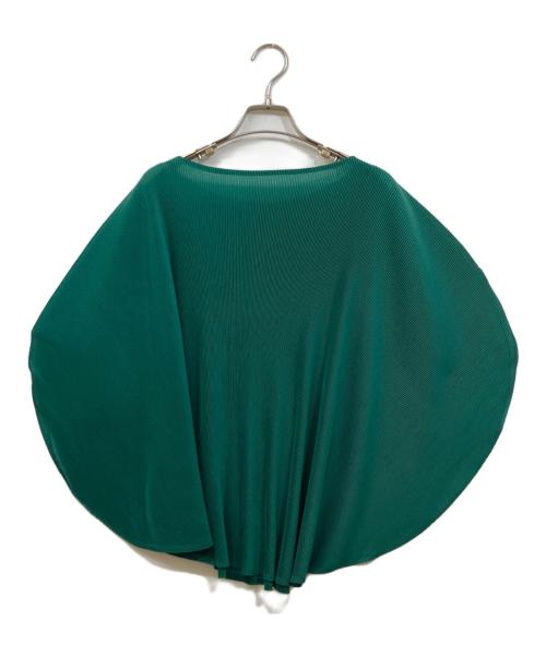 PLEATS PLEASE（プリーツプリーズ）PLEATS PLEASE (プリーツプリーズ) バルーンカットソー グリーン サイズ:サイズ表記なしの古着・服飾アイテム