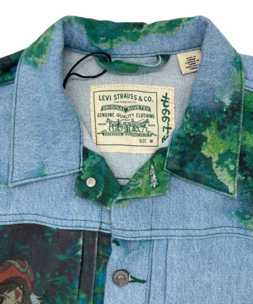 LEVI'S（リーバイス）LEVI'S (リーバイス) PRINCESS MONONOKE (モノノケ姫) SAN＆WOLF TRUCKER JACKET インディゴ サイズ:Ｍの古着・服飾アイテム