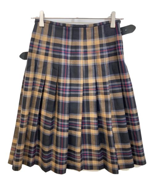 O'NEIL OF DUBLIN（オニールオブダブリン）O'NEIL OF DUBLIN (オニールオブダブリン) ラップスカート ベージュ サイズ:40の古着・服飾アイテム