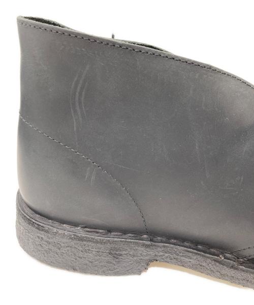 CLARKS（クラークス）CLARKS (クラークス) W DESERT BOOT ブラック サイズ:26.5cmの古着・服飾アイテム