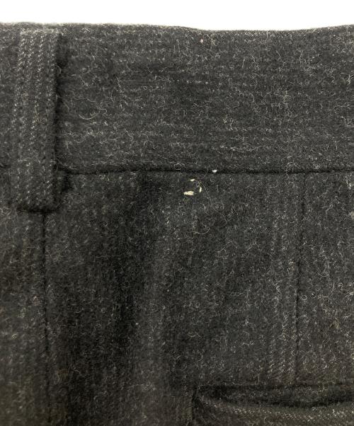 COMME des GARCONS HOMME（コムデギャルソン オム）COMME des GARCONS HOMME (コムデギャルソン オム) ウールスラックスパンツ ブラック サイズ:Mの古着・服飾アイテム