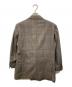 LARDINI (ラルディーニ) チェックダブルジャケット ブラウン サイズ:SIZE 48：12000円