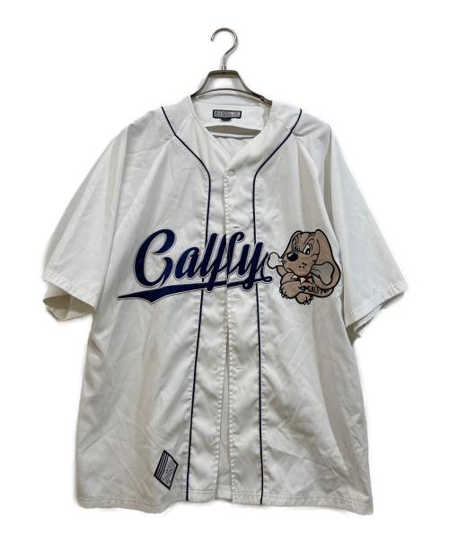 GALFY（ガルフィー）GALFY (ガルフィー) ベースボールシャツ ホワイト サイズ:Lの古着・服飾アイテム