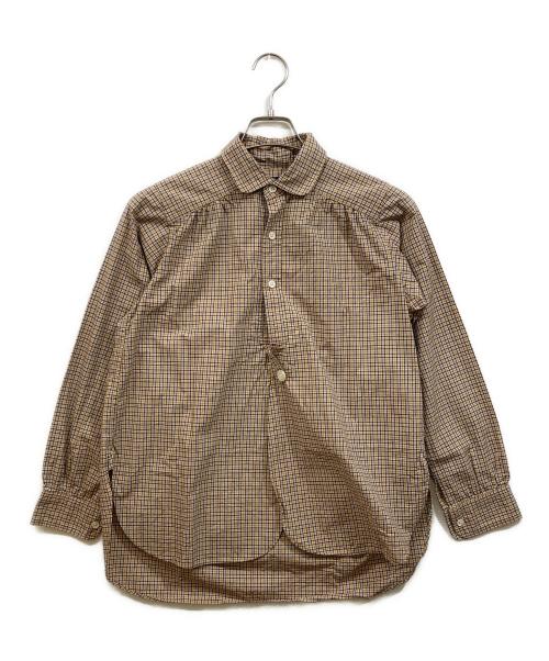 Needles（ニードルズ）Needles (ニードルズ) チェックシャツ ブラウン サイズ:SIZE 2の古着・服飾アイテム