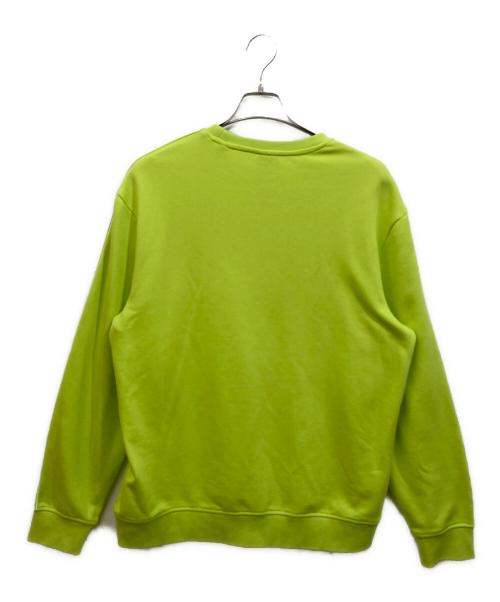 ARMANI EXCHANGE（アルマーニ エクスチェンジ）ARMANI EXCHANGE (アルマーニ エクスチェンジ) サイドラインスウェット イエロー サイズ:SIZE Lの古着・服飾アイテム